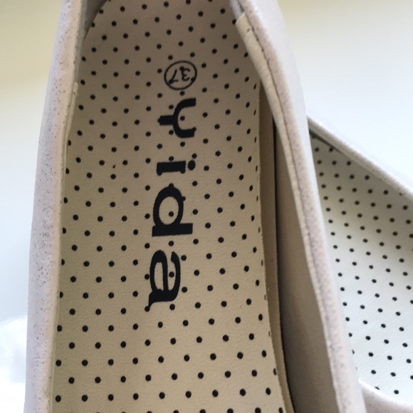 Sparkly white mini heels - Picture 5 of 9